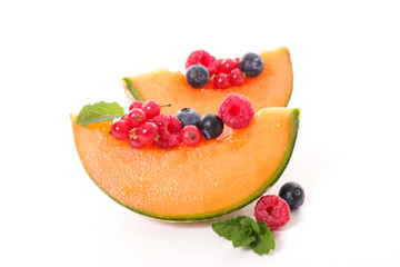 melon and berry fruit