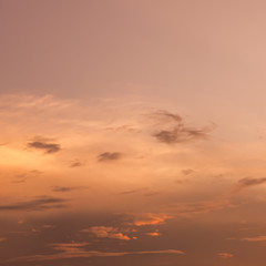 sunset sky for background
