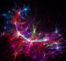 Fractal abstract background.