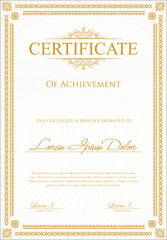Certificate or diploma template 