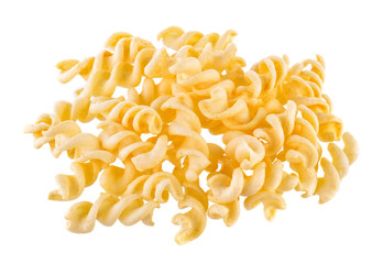 Spiral Potato snack isolate on white background