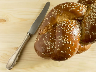 Bright Shabbat challah