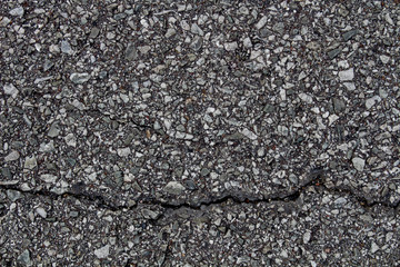 Road crack