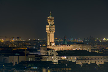 Fototapeta na wymiar The town hall of the municipality of Florence