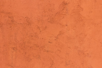 Background of vintage orange color cement