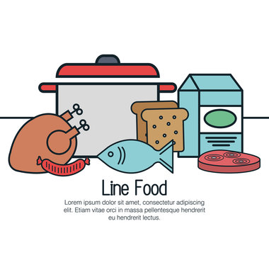line food  design 