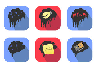 Brain icons
