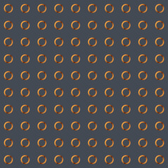 Seamless texture with gold elements. Vector