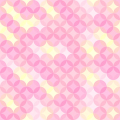 Seamless pattern with simple elements. Vector
