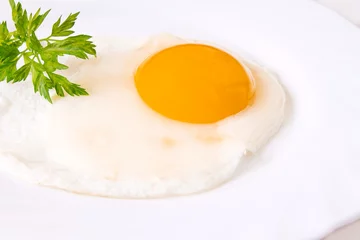 Fotobehang Spiegeleieren fried egg