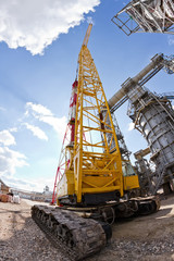 Special equipment : crawler crane