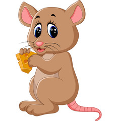 Cute mouse cartoon