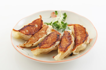 おいしそうな焼き餃子