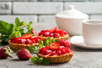 Fresh homemade berrie tarts