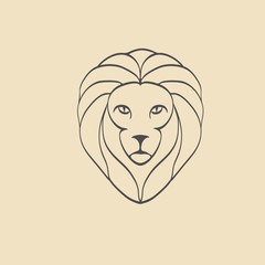 Lion Head Icon
