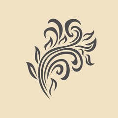 ornament In flower style