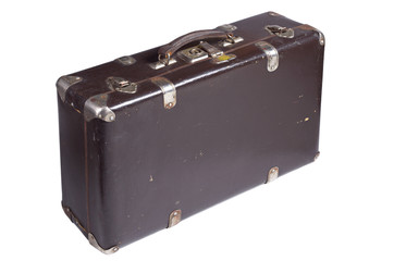 Old retro suitcase