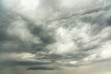 Obraz premium Dramatic storm clouds