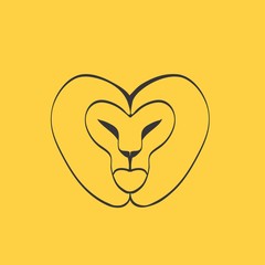 Lion Head Icon