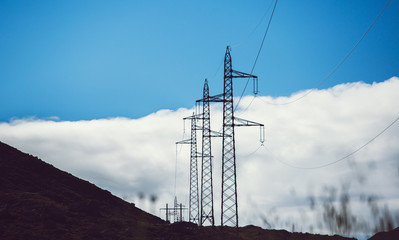 high voltage power lines