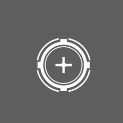 Target vector icon