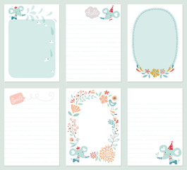 Baby Elephant Cards