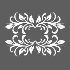 ornament In flower style