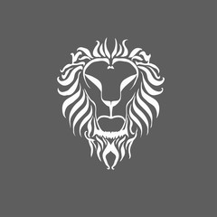 Fototapeta premium Lion Head Icon