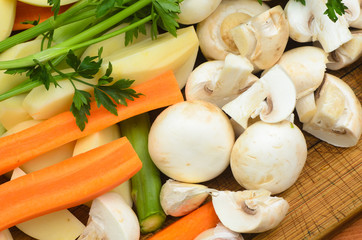 vegetable soup ingredients