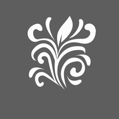 ornament In flower style