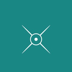 Obraz premium Aim icon