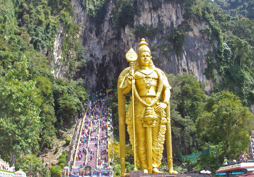 Entrance to Batu cave