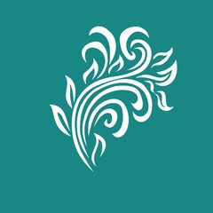 ornament In flower style