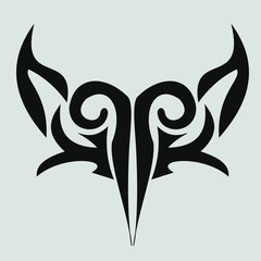 vector ornament In flower style