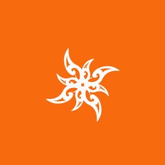 vector ornament In flower style