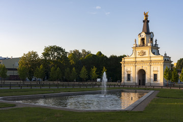 Obraz premium Gate of the Branicki Palace in Bialystok, Poland.