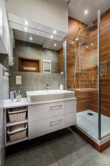 Elegant bathroom interior