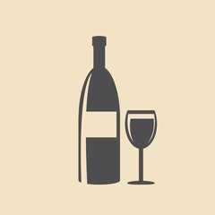 alcohol bottle icon