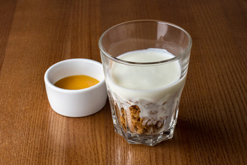 Granola in a glass