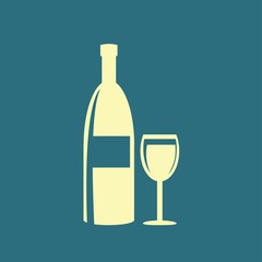 alcohol bottle icon