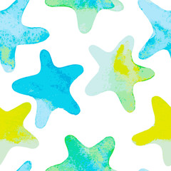 Abstract background with  sea stars