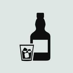 alcohol bottle icon