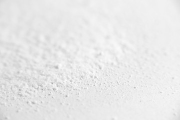 White spilled soda on white background
