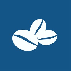 Coffee beans symbol