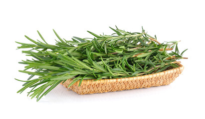 rosemary in basket