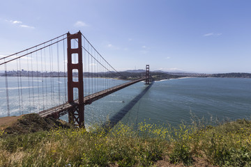Golden Gate Hilltop View