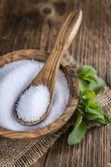 Stevia Granules (selective focus)