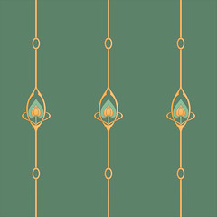 The pattern in the antique style
