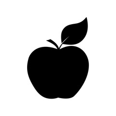 apple icon on white background