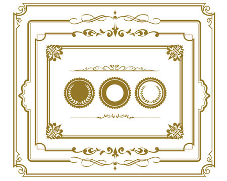 frame set Vector
